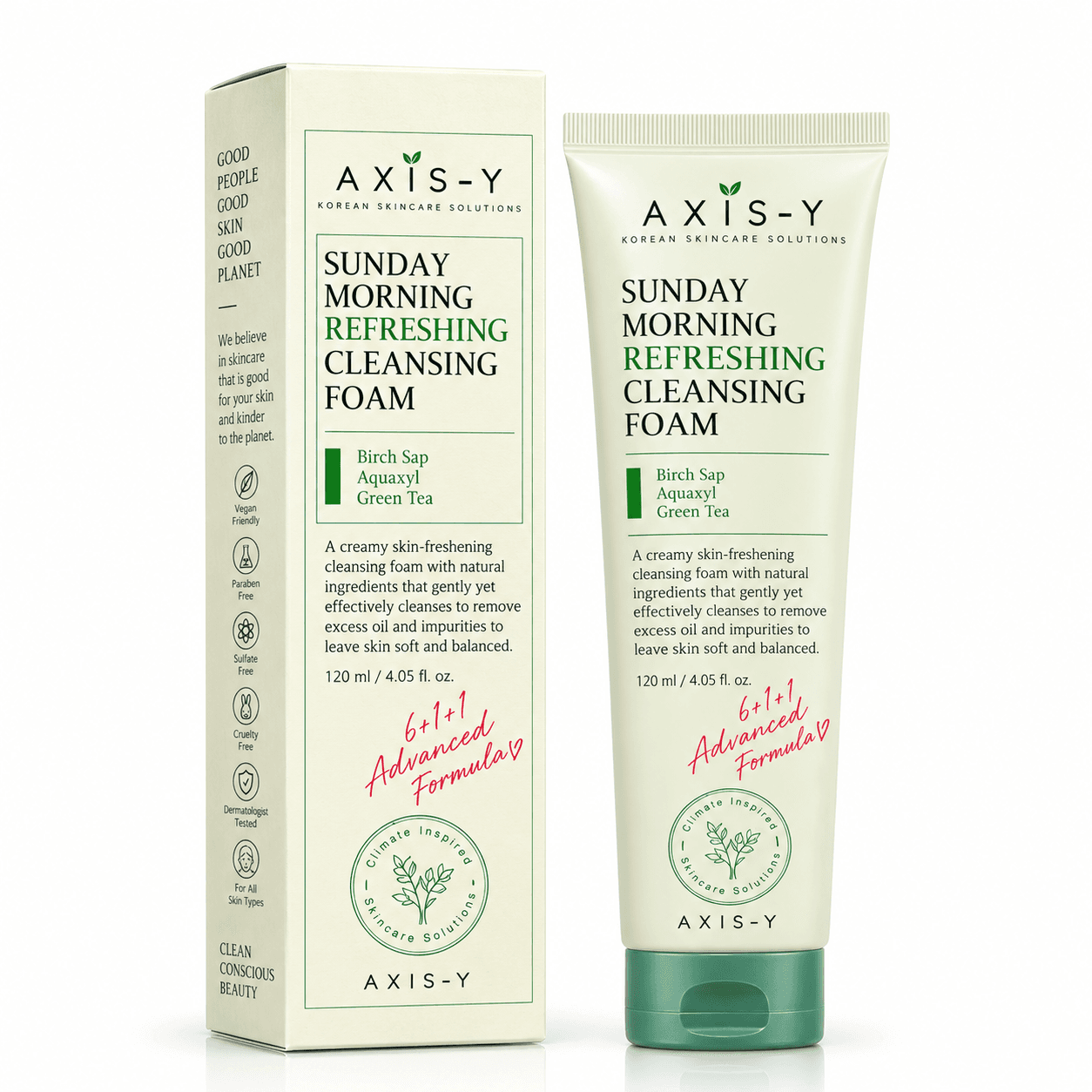 AXIS-Y Sunday Morning Refreshing Cleansing Foam 120ml