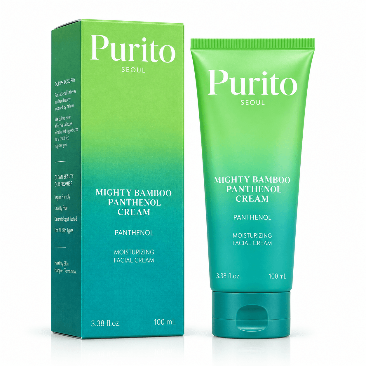 PURITO Mighty Bamboo Panthenol Cream 100ml
