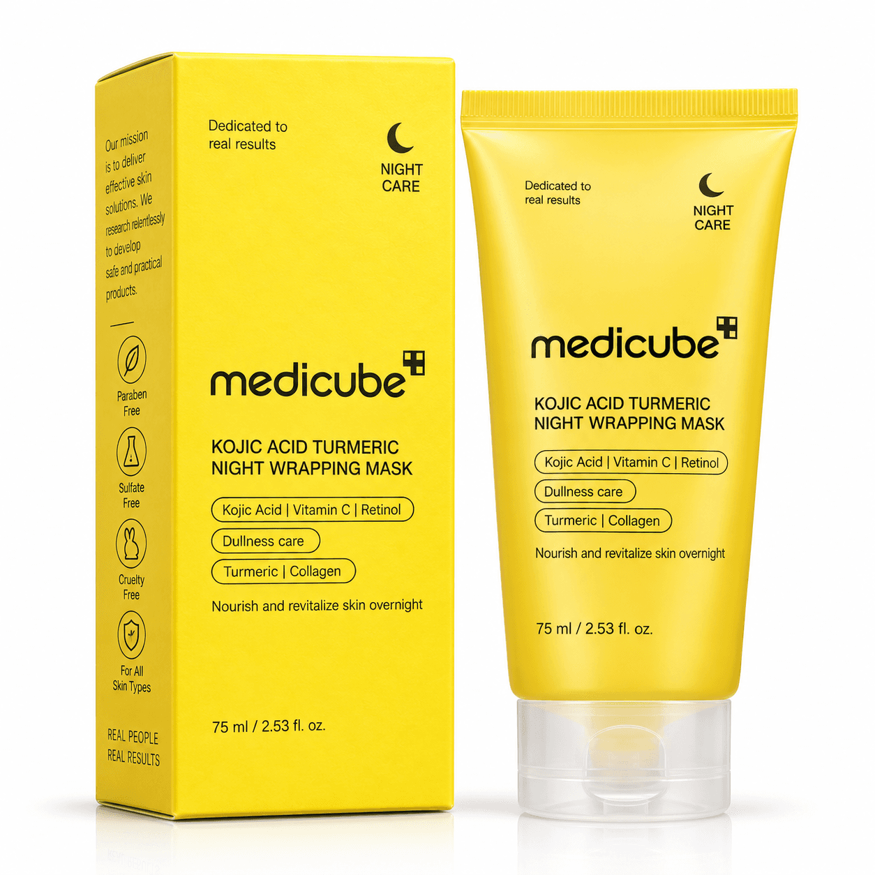 Medicube Kojic Acid Turmeric Night Wrapping Mask 75ml
