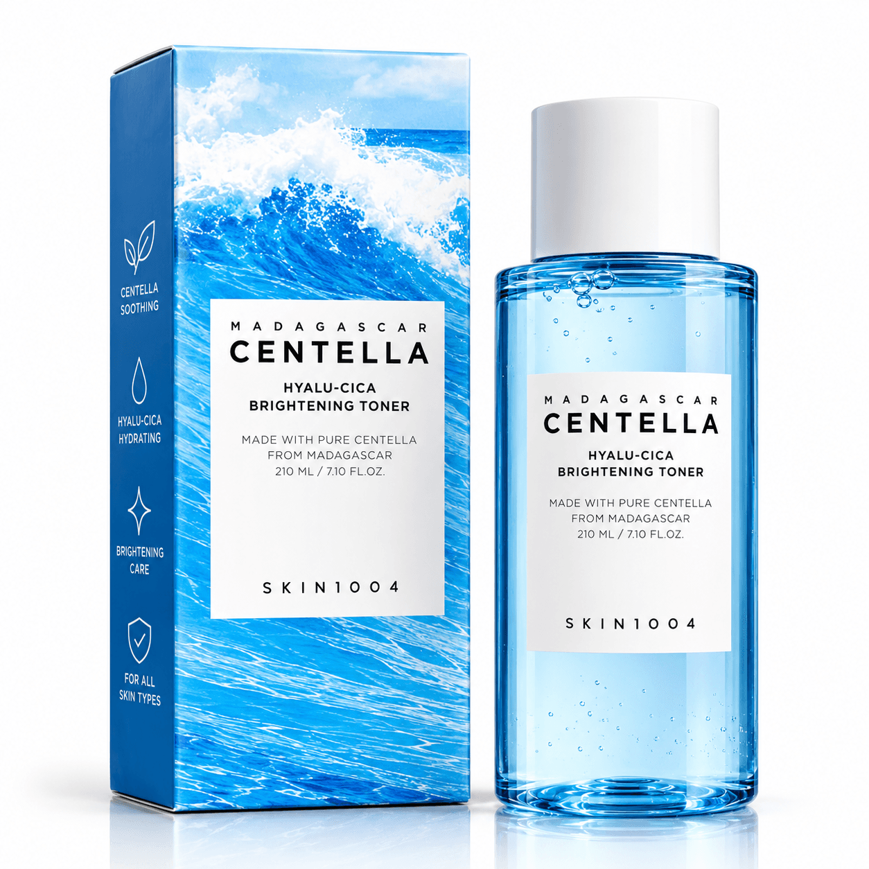 Madagascar Centella Hyalu-Cica Brightening Toner 210ml